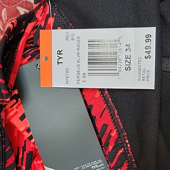 NWT- TYR ‘Perseus’ UPF50+ Swim Briefs - Picture 6 of 6